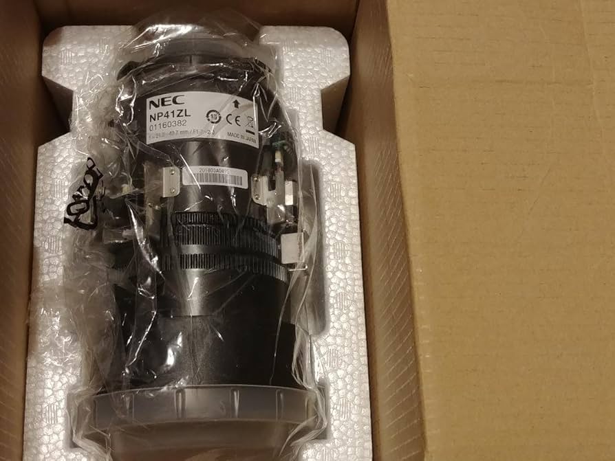 NEC NP41ZL ズームレンズ 中古品　動作確認済 NEC NP41ZL ズームレンズ 中古品動作確認済